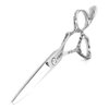 Hair Scissors 5.5 Inch Professional Hair Shears Hair Cutting Scissors Haircut Scissors Sharp Barber Scissors 440C Barber Shears Hairdresser Scissors Rose handle KINSARO