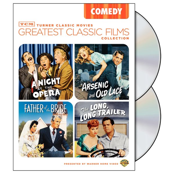 TCM Greatest Classic Films Collection: Comedy (Arsenic and Old Lace / A Night at the Opera / The Long Long Trailer / Father of the Bride 1950)
