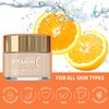 Noche Y Dia Vitamin C Face Cream - Anti Aging Moisturizer with Ascorbic Acid - Hydrating Lotion for Wrinkles, Fine Lines, and Even Skin Tone - Boost Collagen - 60mL (2.04 fl oz)