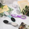 4 Pieces 4 in 1 Pumice Stone for Feet Foot File Callus Remover Pedicure Tool Foot Scrubber Brush for Pedicure Pumice Functional Foot Scrubber Pedicure Foot File for Women Men Dry and Wet Foot Care