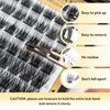 Cluster Lashes 168PCS Individual Lashes 0.07 D Curl Mix 8-16mm Lash Extensions Clusters Lashes Soft & Natural False Eyelashes Individual DIY Eyelash Extension at Home (Style-Volume)