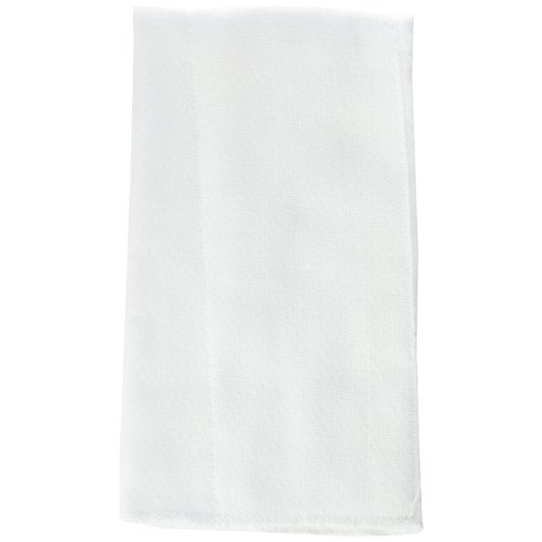 Dundee Burp Cloths/Diapers, White , 14.5x20.5 Inch (Pack of 6)