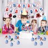 KEFAN Hockey Party Decorations, Ice Hockey Birthday Party Supplies Favors Includes Banner, Cake Toppers, Latex Balloons, Tablecloth for Hockey Lovers Boys Kids’ Birthday Party (banner)