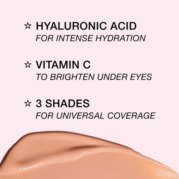 Ciaté London Extraordinary Brightening Undereye Perfector, Enriched With Vitamin C & Hyaluronic Acid, Medium