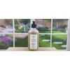 TSA Handmade Basil Exfoliating Liquid Hand Soap Dispenser, Hand Wash Scrub, Dry Skin, Sensitive, All Natural, Kitchen, Bathroom, 8.5 oz