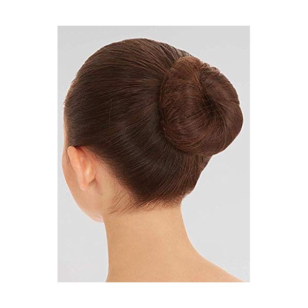 Hair Net, Capezio Bunheads Hair Nets for Dancers, Dark Brown, 2-pack