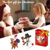 LONTIME Christmas Building Block Set-New 2024 Santa Claus and Snowman Character Set, Christmas and Birthday Gifts, Suitable for Children Over 9 Years Old (720 Pieces)
