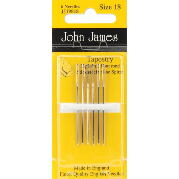Tapestry Hand Needles-Size 18 6/Pkg