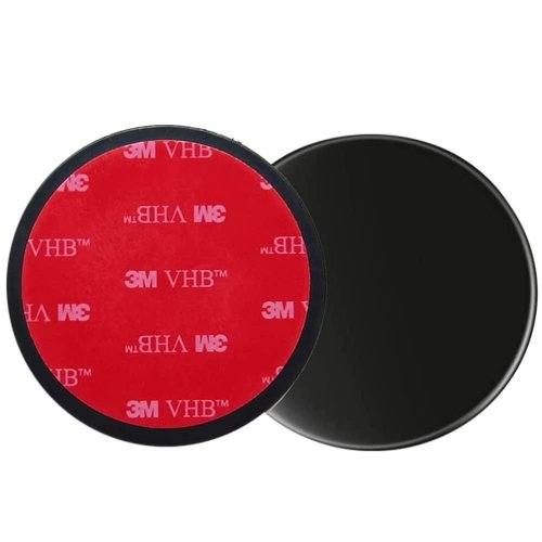 Ramtech 4-Pack 65mm Dashboard 3M VHB Adhesive Pad Mounting Disk for Suction Cup Mount, Compatible with GPS, Mobile Cell Phone, Car DVR, MP4, Tablet PC, Car DVR, MP4, E-Book, DMD65