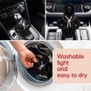 Yajeea Car Gear Shift Hoodie, Funny Mini Hoodie Car Decor, Winter Warm Universal Fit Shift Knob Cover, Automotive Interior Decoration Accessories Gift (Black)