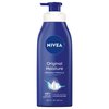 NIVEA Original Moisture Body Lotion with Vitamin E, Body Lotion for Dry Skin, 16.9 Fl Oz Pump Bottle