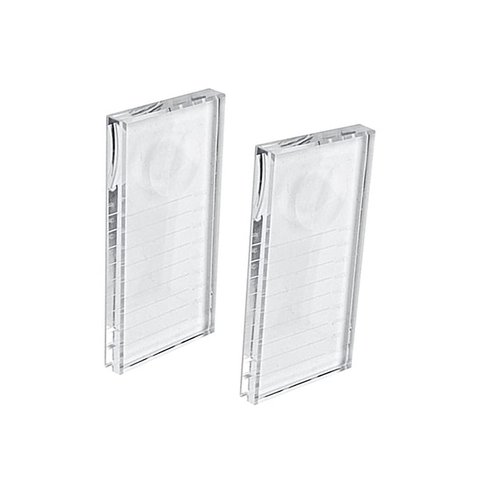 Alluring Eyelash Extension Glass Lash Holder Palette, Lash Tile, Strip Lash Organizer, Eyelash Extension Tools Supplies (2 Lash Palettes)