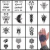 14 Sheets Temporary Tattoos Adult,Semi Permanent Temporary Tattoo for Women Men Waterproof Realistic Hand Tattoos Kit 2 Weeks Long Lasting Temporary Tattoo 100% Plant-Based Ink