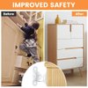15.72 Inches Furniture Anchors Kit, 10 Pcs No-Drill TV Safety Straps, Furniture Prevent Falling Anti Tip Wall Anchor Earthquake Straps (As shown)