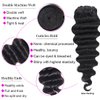 Loose Deep Wave Bundles Human Hair 14 16 18 Inch Brazilian Hair Bundles Loose Wave Unprocessed Virgin Hair Bundles 10A Bundles Human Hair Extensions