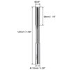uxcell 3/8" Chucking Reamer H7 Accuracy High Speed Steel Lathe Machine Reamer 6 Straight Flutes Round Shank Milling Cutter Tool for Bore Machining 2pcs
