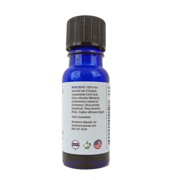 Comforting Cheer Essential Oil Blend - 100% Pure Therapeutic Quality for Aromatherapy - Wyndmere Naturals - 10ml