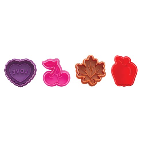 Mrs. Anderson’s Baking Pie Crust Cookie Cutters, BPA Free, Set of 4