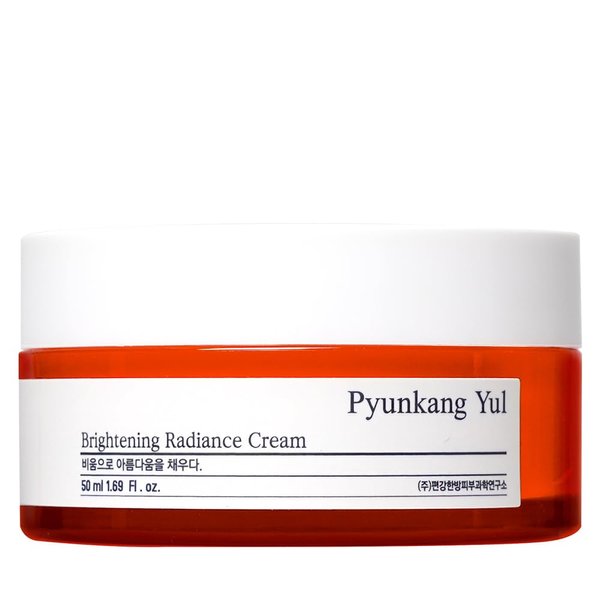 Pyunkang Yul [PKY] Brightening Radiance Cream for Flawless and Radiant Skin with Vitamin C and Pearl Extract, Face Moisturizer for Deep Hydration, Korean Skincare (1.69 Fl.Oz, 50ml)