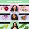 Nykaa Naturals Hair Mask - Boosts Blood Circulation - Combats Hair Loss and Thinning - Clarifies Your Scalp of Dead Cells, Suitable for All Hair Types - Amla and Curry Leaves - 6.76 oz