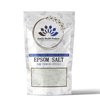 Pure Epsom Salt Magnesium Sulfate - Food Grade Bulk Crystals for Bath Soak 12 oz. Bag (Family Health Products)