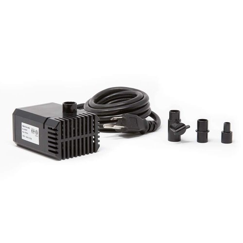 Beckett Corporation 7202610 Fountain Submersible Water Pump, Maximum Flow of 160 Gallons Per Hour, Black