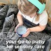 Sensory Basics Shimmer Putty - Therapy Putty for Kids - Sensory Putty Slime - Clear Stress Putty with Sparkles - Fidget Hand Putty with Tin - 3 oz