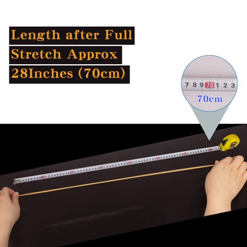 WeKen Blonde Hair Nets,20 Pcs 28" Elasticity Invisible Elastic Mesh Hairnets for Women Sleeping Hair Bun Making Ballet Dancer Kitchen Food Service Wig Nets 70cm