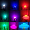 AUSAYE Sensor LED Night Light Plug in Lamp Mushroom Night Light 7-Color Changing Magic Mini Pretty Mushroom-Shaped Night Lights for Adults Kids NightLight