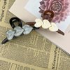 2 PACK Big Heart Hair Clips Styling Accessories for Women Girls Heart-shaped Jelly Claw Clip for Long Thick Hair for Party