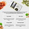 O NUTRITIONS Certified Organic Sea Moss, Super Cell Superfood Made with Organic Irish Sea Moss, Bladderwrack and Burdock Root, Wildcrafted Sea Moss Capsules, Vegan Seamoss Pill