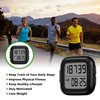 3D Pedometer for Walking Step Tracker with Large Digital Display, Step Counter for Men Women Kids