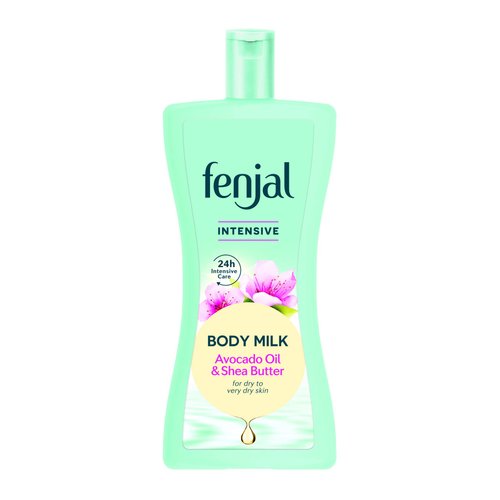 Fenjal Intensive Body Milk with Avocado Oil and Shea Butter, For Dry to Very Dry Skin, 400 ml