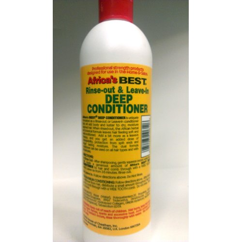 Africa's Best Rinse Out and Leave in Deep Conditioner, 12 Ounce (CH110612)