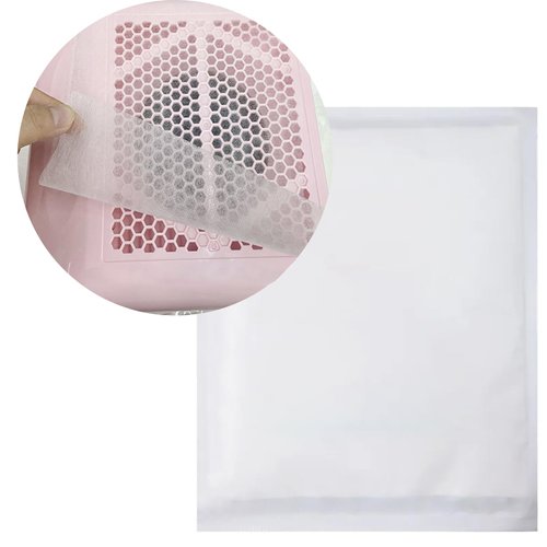 200 Sheets Nail Dust Collector Filter Paper,Nail Supplies for Nail Techs，Nail Tech Must Haves，Nail Polish Remove,Nail Art Vacuum Cleaner Filter Paper,Nail Salon Nail Dust Extractor Accessory.