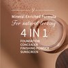 Vegan Mineral Powder Foundation Light to Full Coverage, Natural Foundation for Natural-Looking, Mica Mineral Foundation, Cruelty Free, No Chemicals by Gaya Cosmetics (MF7)