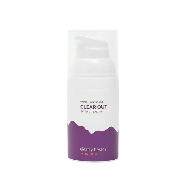 Clear Out Extra Strength, 8% Azelaic Acid & 2% Retinol to Clear Skin, Blackheads & Whiteheads on Acne prone skin, Non-comedogenic, 30ml