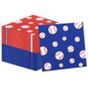 100Pcs Baseball Napkins, Disposable Baseball Paper Napkins, Picnic Napkins for Sports Fans Kid Adult Baseball Birthday Party Supplies, 13 x 13 Inches