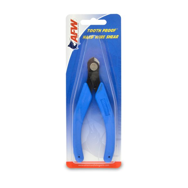 American Fishing Wire Tooth Proof Wire Cutter, Blue/Black
