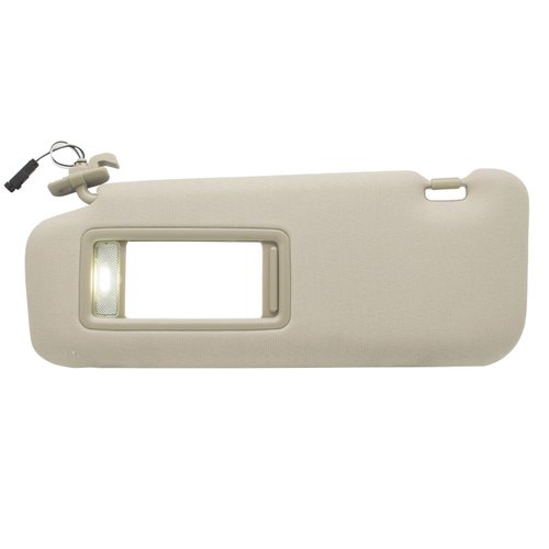 CRAZYPARTS Driver Left Sun Visor Compatible with Mazda CX-9 2010-2015 Replaces# TD11-69-320C-75 TD12-69-320C-75 Color:Beige