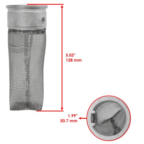 Caltric Exhaust Spark Arrestor Compatible with Polaris General 1000 EPS Deluxe RC 2020-2021