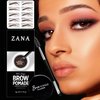 Eyebrow Stamp Stencil Kit Eyebrow Pomade Waterproof Eye Brow Stamping Kit Brow Stamp Trio Kit 10 Eyebrow Stencils With Dual Ended Brow Brush Perfect Natural Brow Pomade Brow Eyebrow Kit Taupe