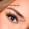 One V Salon, DIY Lash Clusters, 224 Pc Glam Wisp - C Curl 9-16mm
