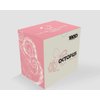 Pink Octopus Ceramic 3D Coffee Mug with Tentacle Handle