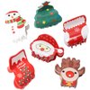 6PK Christmas Hair Accessories for Girls Women Christmas Hair Claw Clips for Kids Cute Christmas Tree Xmas Boots Hair Clip Snowman and Father Christmas Hair Claws…