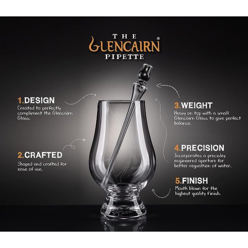 GLENCAIRN Whiskey Glass Water Pipette