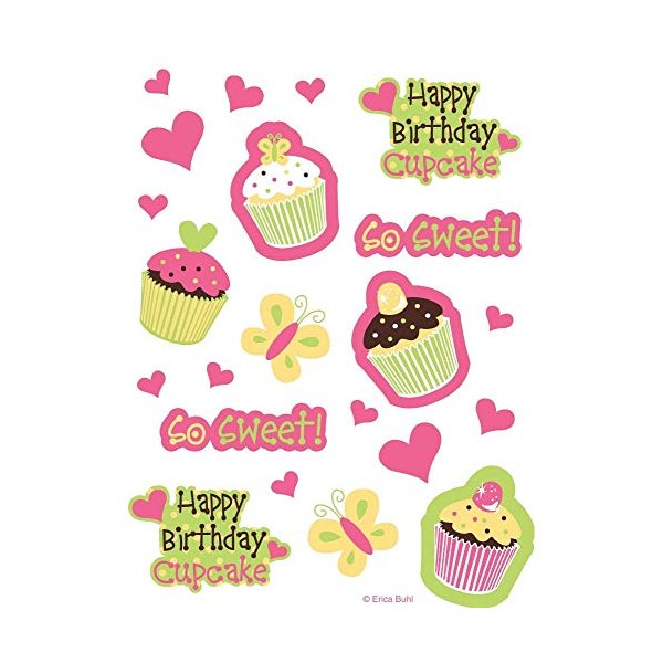 Sweet Treats Sticker Sheets Party Accessory