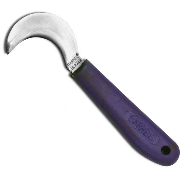 Barnel BLK742 6" Curved Smooth-Edge Harvest Knife