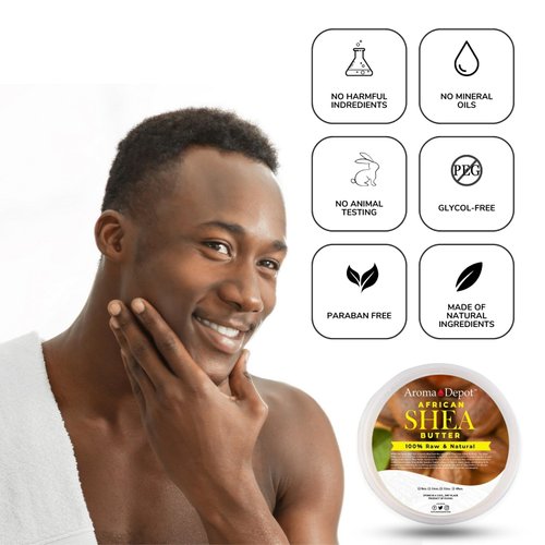 Raw African Shea Butter 12 oz Yellow/Gold Grade A 100% Pure Natural Unrefined Fresh Moisturizing, Ideal for Dry and Cracked Skin. It can be used in the Body, Hair and Face.