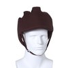 Thick Protection Helmet for Elderly Youth Kids Adults,Head Protection for Elderly Falls,Soft Helmet for Epilepsy Seizures Prevent Head Injuries,Safety Bump Cap,for Home Gardening (Coffee Cloth Inner)